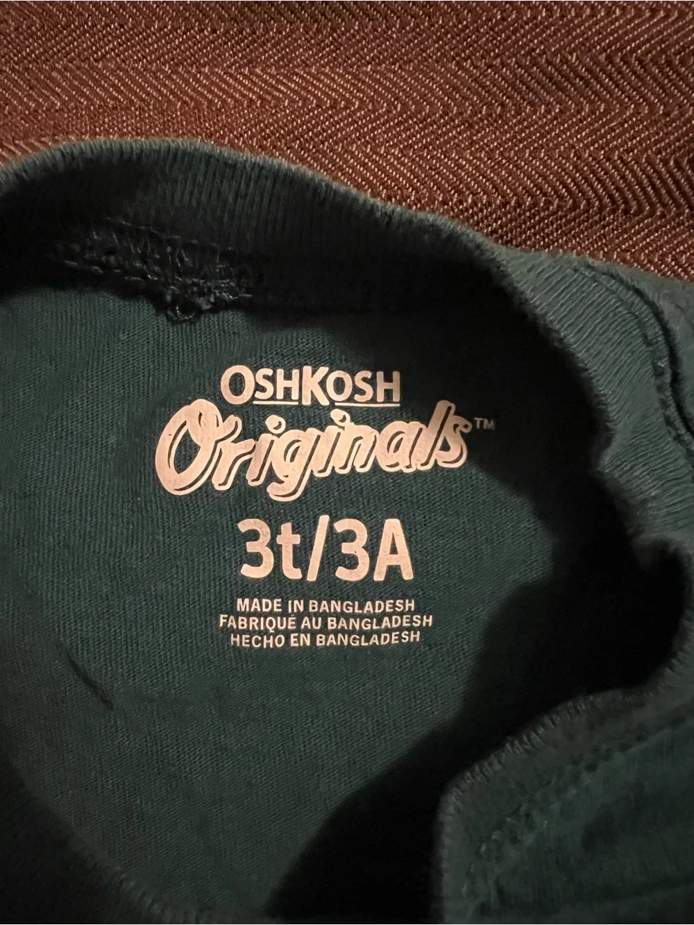 Osh Kosh Toddler Komodo Dragon Long Sleeve T-shirts Size 3T